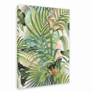 Fluttering Flora Canvas Print