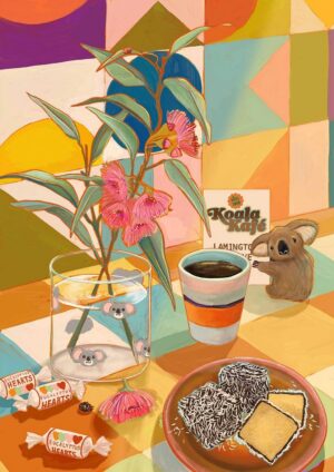 Koala Kafé Giclée Art Print
