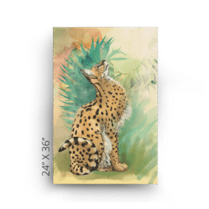 Spring Steppe Canvas Print
