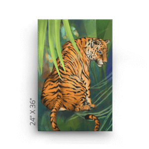 Jungle Stripes Canvas Print