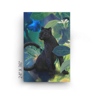 Midnight Prowl Canvas Print