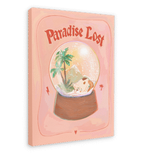Paradise Lost Matte Canvas Print
