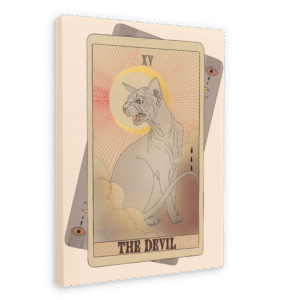 The Devil Canvas Print
