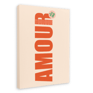 Amour Matte Canvas Print