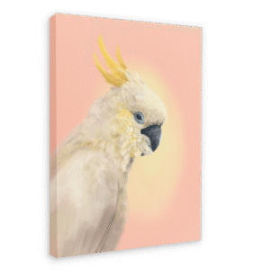 CockaTwos White Canvas Print