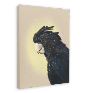 CockaTwos Black Canvas Print