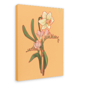 April Canvas Print