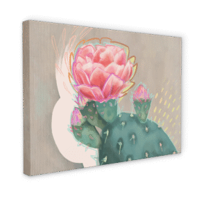 Prickly In Pink Canvas Print