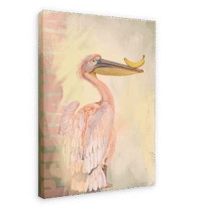 Pelicanana Canvas Print