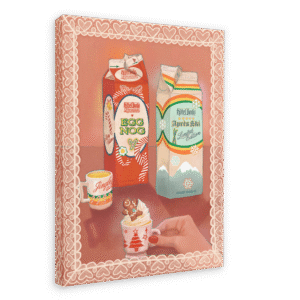 Kitsch Kanaveral x Hôtel Dodo Noggin’ The Nog Canvas Print