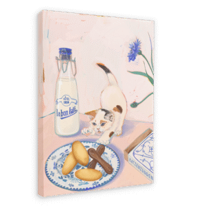 Hôtel Dodo Katzenzungen Giclée Canvas Print