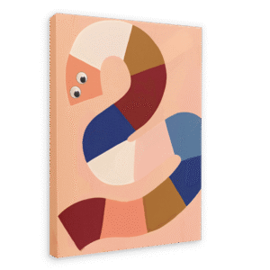 Jellysnakes Toffee Apple Giclée Canvas Print