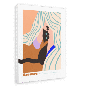 Surprise Savagery Matte Canvas Print
