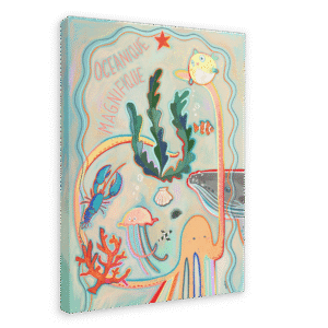 Oceanique Magnifique Matte Canvas Print