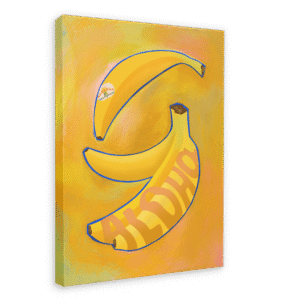 Aloha Banana Giclée Canvas Print