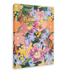 Chromatose Botanica - Boom Boom Bloom Giclée Canvas Print