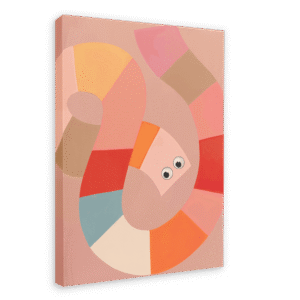 Jellysnakes Strawberry Giclée Canvas Print