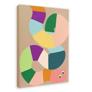 Jellysnakes Waldmeister Giclée Canvas Print