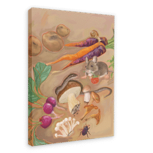Earthly Delights Giclée Canvas Print
