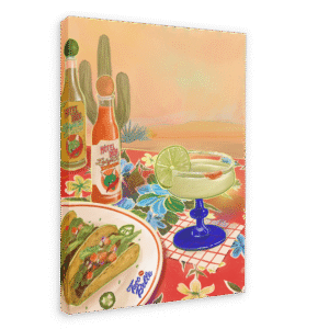 Taco Belle Giclée Canvas Print