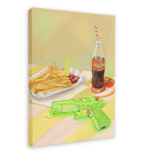 Chlorine Cowboys Giclée Canvas Print