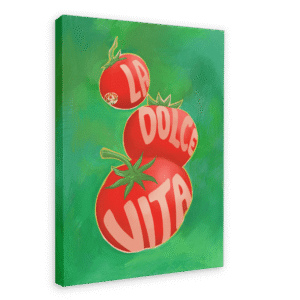 Pomodori La Dolce Vita Giclée Canvas Print