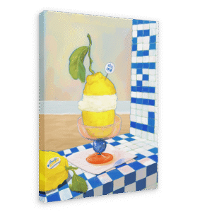 Amalfi Limoni Giclée Canvas Print