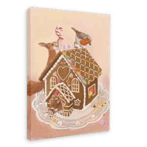 Gingerpest House Giclée Canvas Print