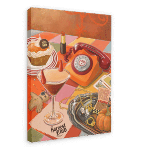 The Harvest Club Giclée Canvas Print