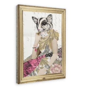 Lady Promqueen Glider Canvas Print