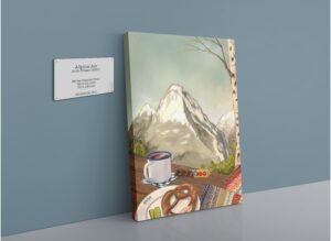 Alpine Air Giclée Canvas Print