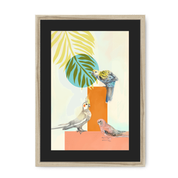 3239-framed-natural-black-mount-tropical-pals-framed-print-31619674538140-12.png