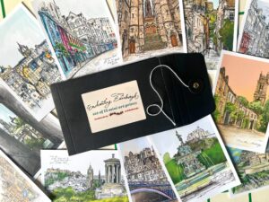 Edinburgh Mini Print Set | 15 A6 Original Drawings