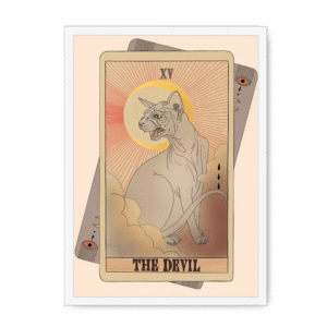 The Devil Framed Print