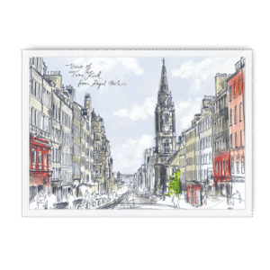 Tron Kirk Royal Mile Framed Print