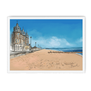 Portobello Beach Framed Print