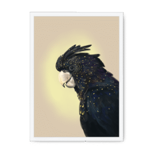 CockaTwos Black Framed Print
