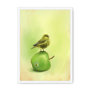Apple Akekee Framed Print