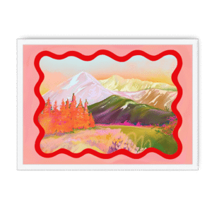 Summer Slopes Framed Print