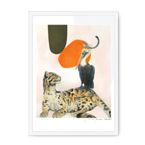 Des Animaux Framed Print
