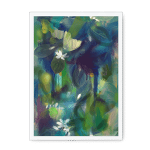 Indigo Dawn Framed Print