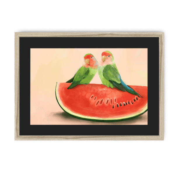 3968-framed-natural-black-mount-watermelon-lovebirds-giclee-framed-print-31616610992284-16.png