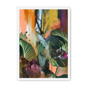 Flickering Flight Framed Print