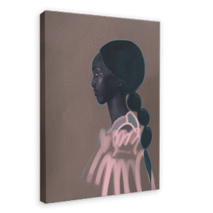 Nyaueth Niko Riam - Moment Canvas Print