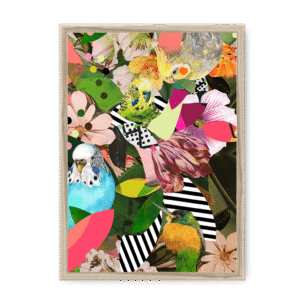 Beaky Botanicals Framed Print