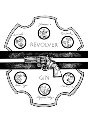 Revolver Gin Matte Art Print