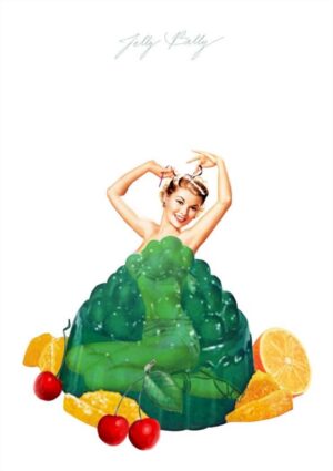 Jelly Belly Matte Art Print