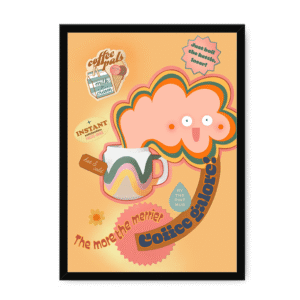 Coffee Galore Framed Print