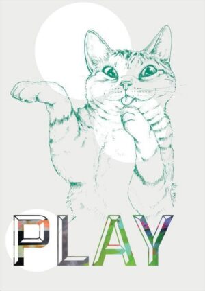 Play Kitty Matte Art Print