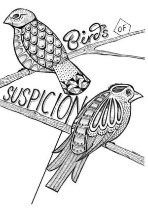 Birds of Suspicion Matte Art Print
